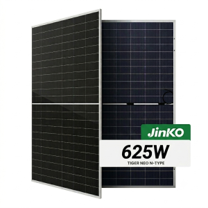 Jinko 625 watt Tiger Neo N-Type Topcon Bifacial Solar Panel